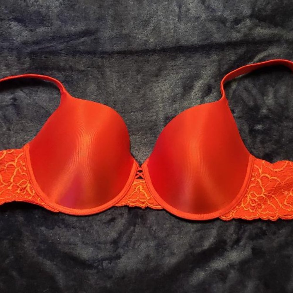 SEXY Red Bra 36DD EUC
